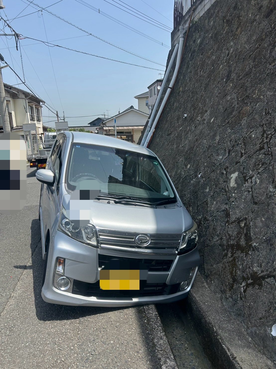 狭い道でのトラブル